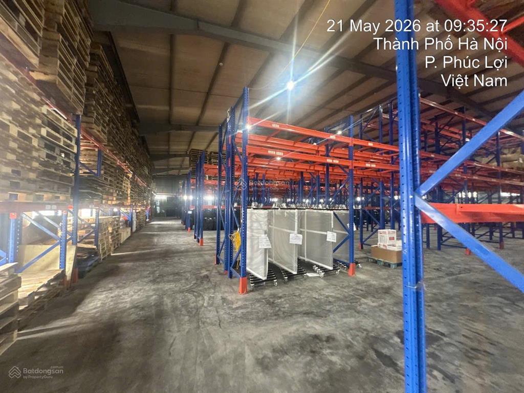Cho thuê 2800m2 diện tích kho xưởng tại kcn đài tư long biên tp hà nội  0964 859 ***