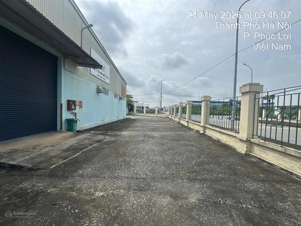 Cho thuê 2800m2 diện tích kho xưởng tại kcn đài tư long biên tp hà nội  0964 859 ***