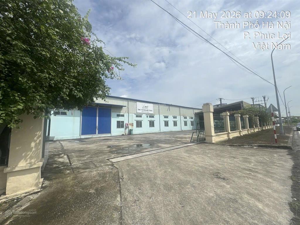 Cho thuê 2800m2 diện tích kho xưởng tại kcn đài tư long biên tp hà nội  0964 859 ***