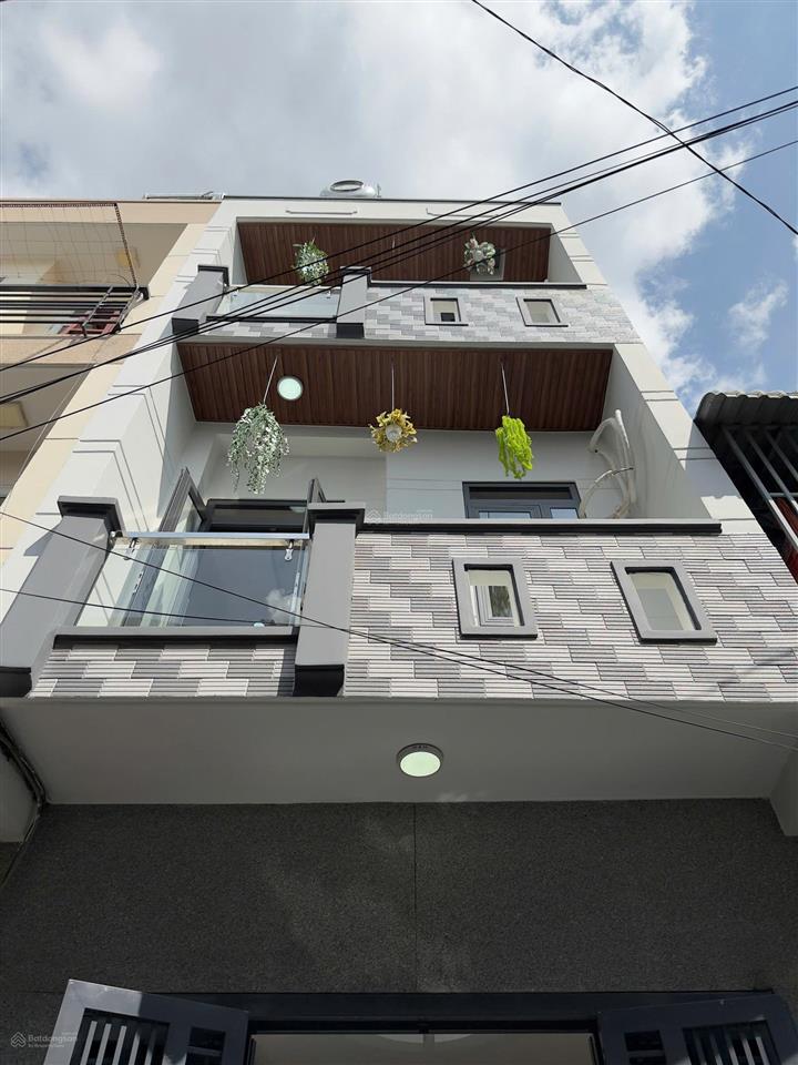 Nhà đẹp hẻm 184 lưu hữu phước  4x14m  2 lầu  4pn  hẻm 4m  không ngập 5.85 tỷ tl