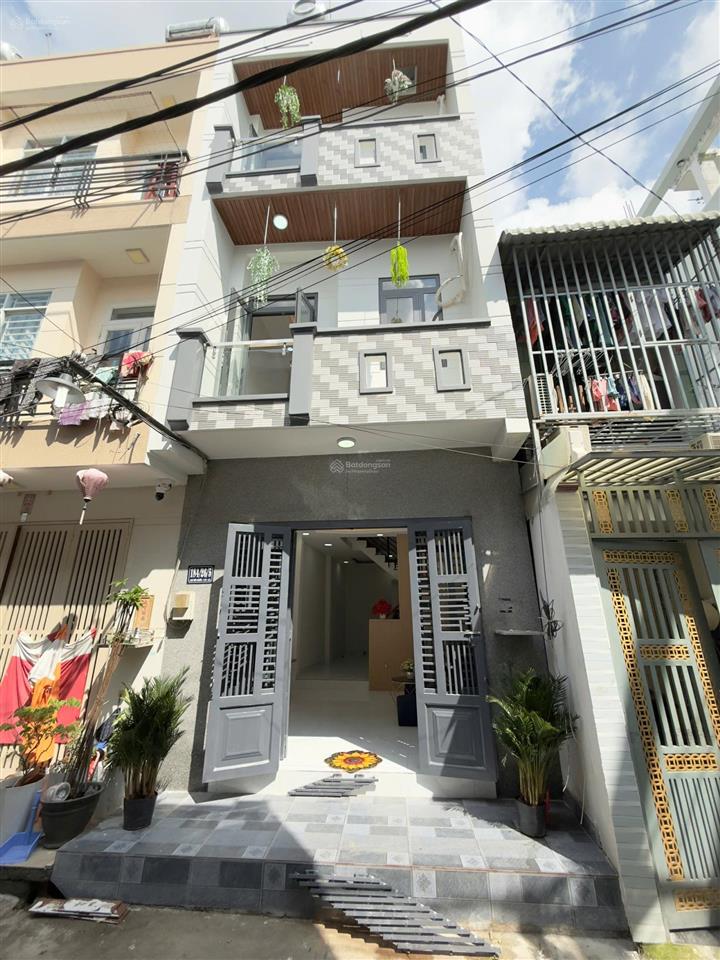 Nhà đẹp hẻm 184 lưu hữu phước  4x14m  2 lầu  4pn  hẻm 4m  không ngập 5.85 tỷ tl