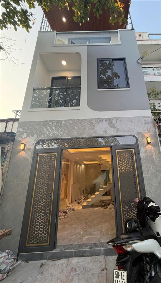 Nhà mt nội bộ q8 gần phạm hùng 4.5x9.5m trệt 2 lầu 4pn shr mua bán ngay giá 6.27 tỷ