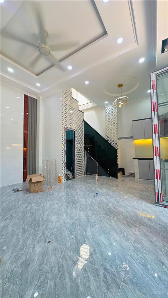 Nhà mới p12 q8 ngang 8m hiếm, 3pn có pn trệt, hẻm 3m cao xuân dục, giá 5,48 tỷ