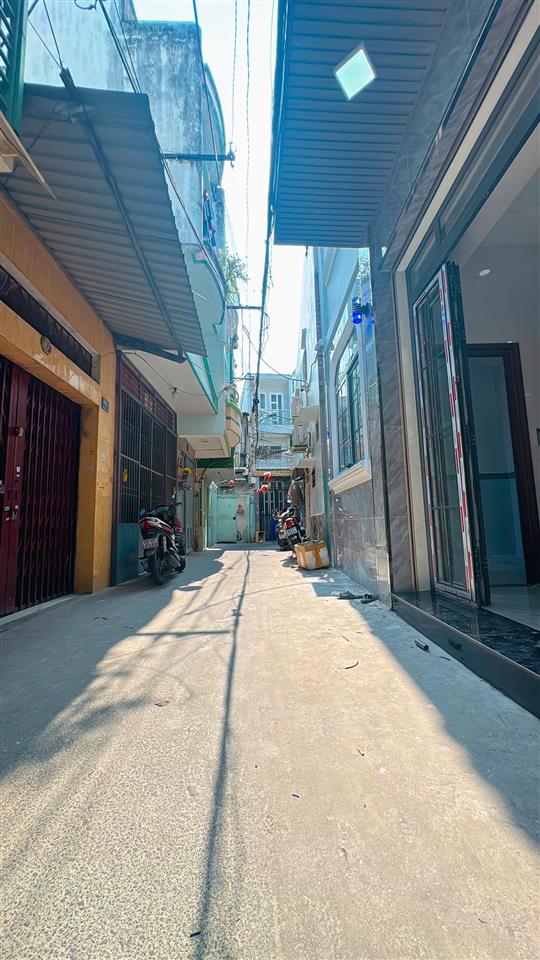 Nhà mới p12 q8 ngang 8m hiếm, 3pn có pn trệt, hẻm 3m cao xuân dục, giá 5,48 tỷ