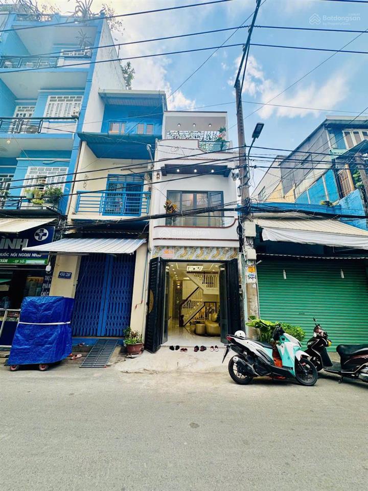 Nhà mới đẹp dương bá trạc q8  hẻm xe hơi thông  full nội thất  chỉ 6.58 tỷ