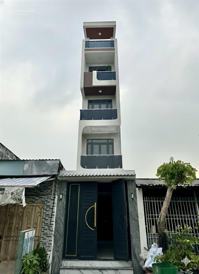Hạ 300tr! mt dã tượng p. chánh hưng  nhà mới 4 tầng, 6pn, dài 18.3m, chỉ 10.5 tỷ
