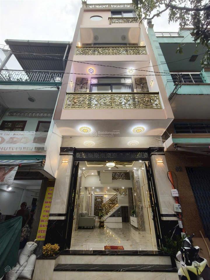 Bán nhà mặt tiền hưng phú p8 quận 8, 4x14m nở hậu, 4 tầng, 5pn, full nội thất, giá 17,8 tỷ