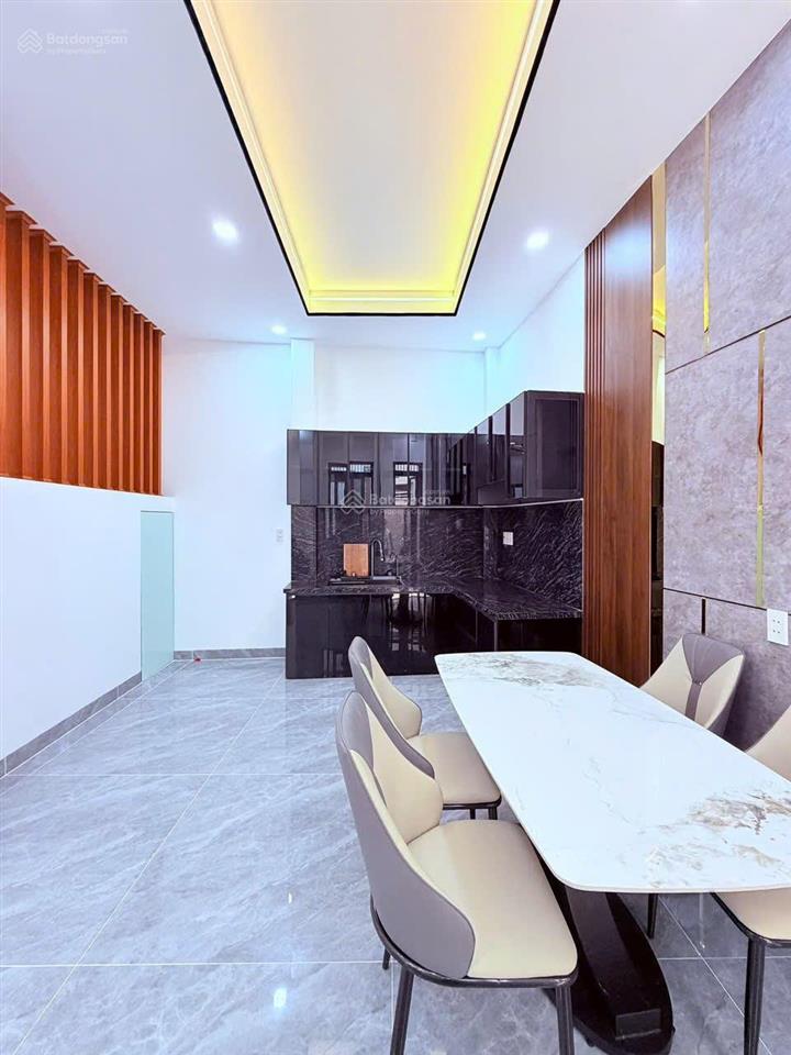 Nhà mới 4 tầng sau mt âu dương lân p3 q8, 7x7,5m, dt 52,5m2, sổ riêng, 7,6 tỷ