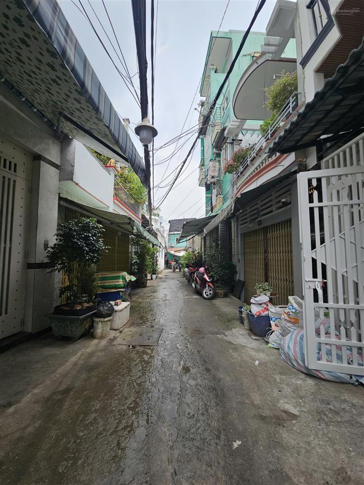 Nhà âu dương lân chánh hưng giá 6,58 tỷ tl, 4x12m nở hậu, 4pn, sân thượng, shr hoàn công