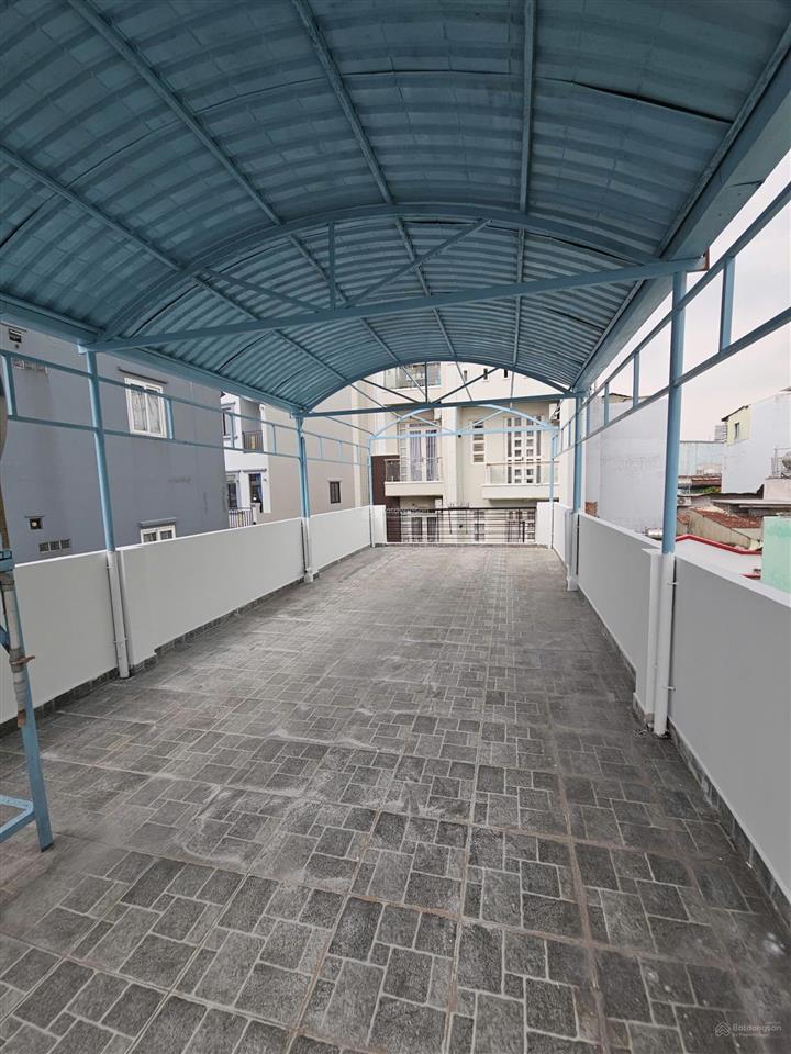 Nhà âu dương lân chánh hưng giá 6,58 tỷ tl, 4x12m nở hậu, 4pn, sân thượng, shr hoàn công
