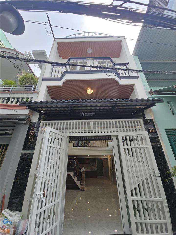 Nhà âu dương lân chánh hưng giá 6,58 tỷ tl, 4x12m nở hậu, 4pn, sân thượng, shr hoàn công