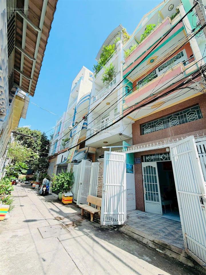 7 tỷ 680 tl nhà hxh 4m bùi minh trực bình đông, 4pn 3wc, 4 tầng, sổ hồng riêng, gần mt