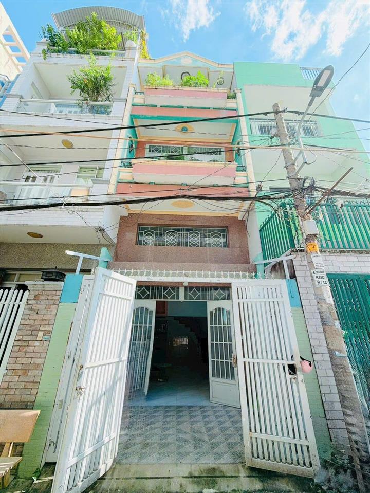 7 tỷ 680 tl nhà hxh 4m bùi minh trực bình đông, 4pn 3wc, 4 tầng, sổ hồng riêng, gần mt