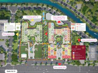 Bán nhanh căn 2pn2wc, view landmark 81 tại dự án lapura, mặt tiền ql13. giá đầu tư