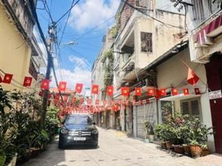 Bán gấp nhà nguyễn trãi, quận 1  hẻm ô tô để trong nhà  cn 84m2 (4 x 21m) chỉ 20m ra mặt tiền