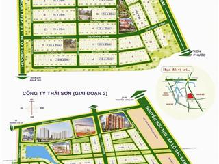 Bán đất nền biệt thự kdc thái sơn 1 nhà bè, phước kiển