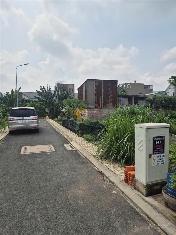 Bán đất hẻm nhựa 6m đường 26/3 p.bhh q.bình tân. dt 5x12m, cn 50m².