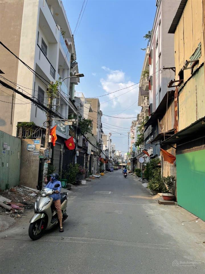 Nhà mt hẻm 208 /đường số 5, p. bình hưng hoà, bình tân. dt 4x19m, trệt + lầu. hẻm nhựa 7m thông