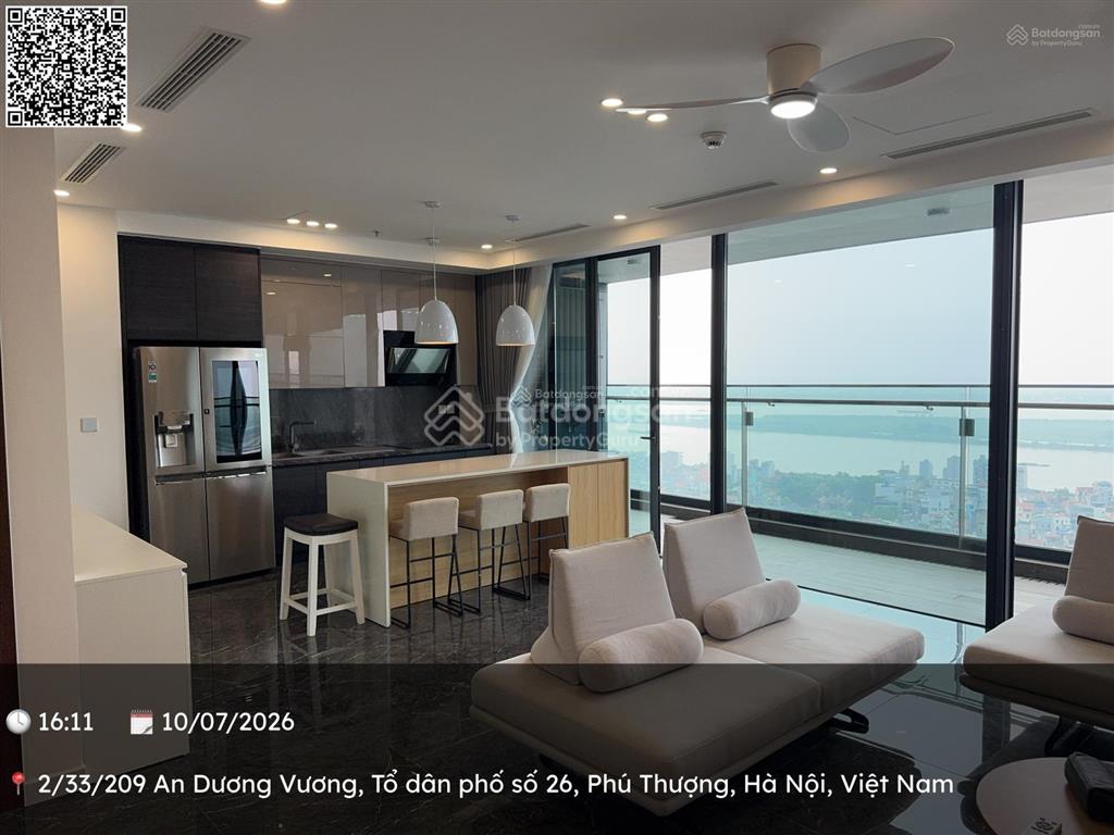 Cho thuê căn 3pn view sông hồng đủ đồ tại cc golden river khu ciputra vào ở luôn,  0818 111 ***