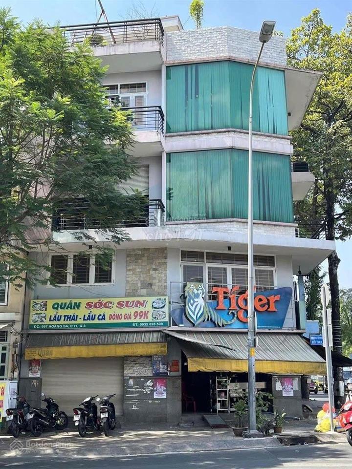 Chính chủ bán căn góc 2 mặt tiền 997 hoàng sa  đỗ thị lời, quận 3, 7x9m, 5 tầng