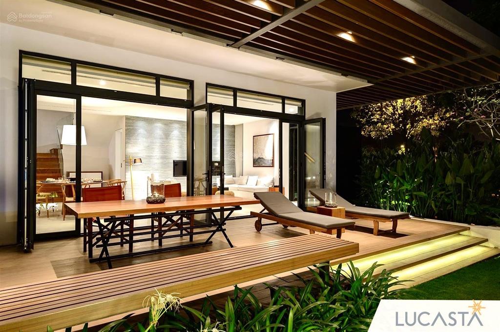 Giỏ hàng rẻ nhất biệt thự ven sông lucasta khang điền từ 24 tỷ. dt ngang 10m dài 17,5m . sổ sẵn