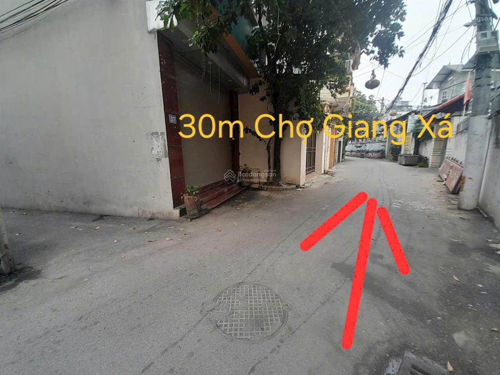 Bán đất ngã tư trôi 53m2 lô góc 2 mặt thoáng, ô tô đỗ cửa, nở hậu cách chợ giang xá chỉ 30m