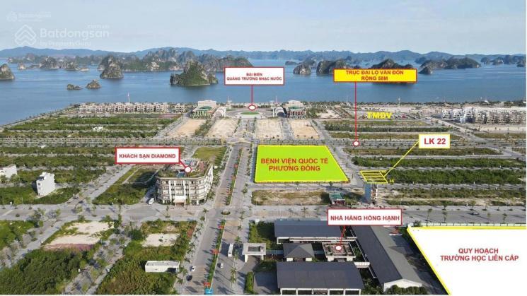 Sắc nét có một không hai! biệt thự áp biển kđt phương đông vân đồn 300m2 giá đáy chỉ 23 tr/m