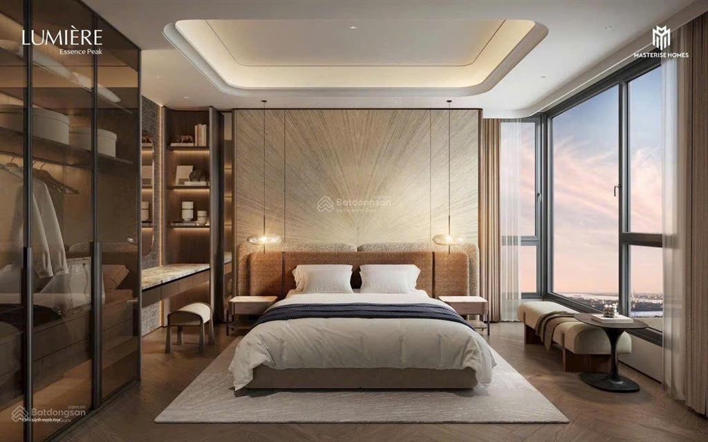 Siêu phẩm 1 ngủ ngoại giao lumiere essence peak, view hồ, triển lãm, cầu tứ liên trục 16 siêu vip