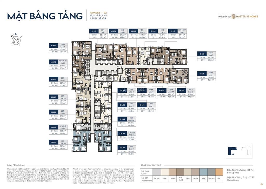 Căn 2 pn giá vay 59,8m2 masteri grand avenue siêu tốt, chênh chỉ hơn 100 triệu bao phí, tầng trung