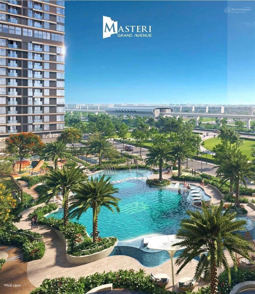 1 ngủ giá tốt masteri grand avenue vin cổ loa, tòa a2, view nội khu