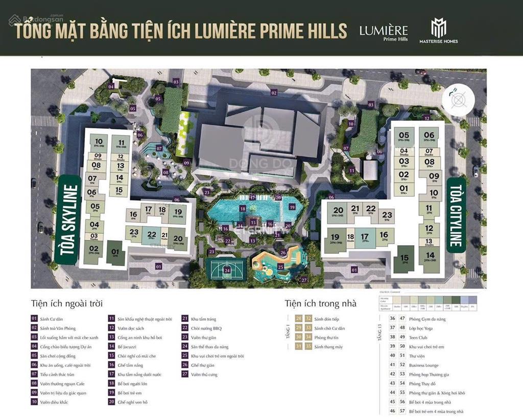 Giảm 250tr vào giá trên hđmb, lumiere prime hills, đang vay 50%, căn góc 2 ngủ 1 đa năng