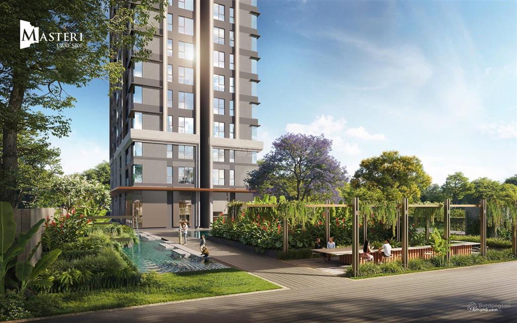 Shop chân đế nhỏ nhất masteri lakeside 41,5m2, vay miễn gốc lãi 06/2027, bàn giao cuối năm 2026