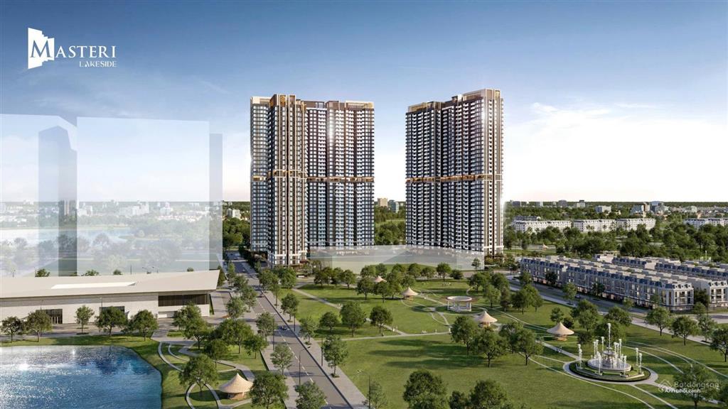 Shop chân đế nhỏ nhất masteri lakeside 41,5m2, vay miễn gốc lãi 06/2027, bàn giao cuối năm 2026