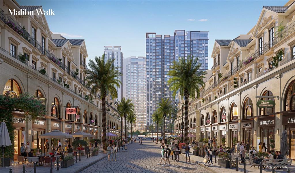 66m2 căn shop nội khu malibu walk cực tốt, cs tháng ngâu, voucher, sẵn nhà, cho thuê 60tr/tháng