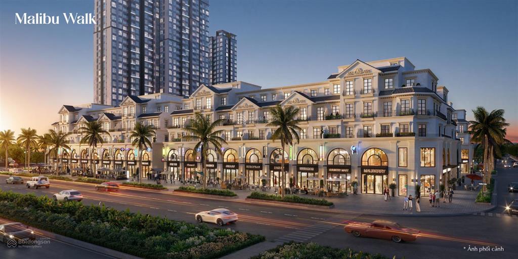 66m2 căn shop nội khu malibu walk cực tốt, cs tháng ngâu, voucher, sẵn nhà, cho thuê 60tr/tháng