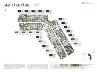 Căn 2 phòng ngủ mua trực tiếp chủ đầu tư tầng trung view nội khu cực đẹp, miễn lãi đến tháng 7/2028