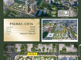 Studio lumière orient pearl, giá mềm, chỉ hơn 2,5 tỷ, thanh toán tiến độ, tầng trung