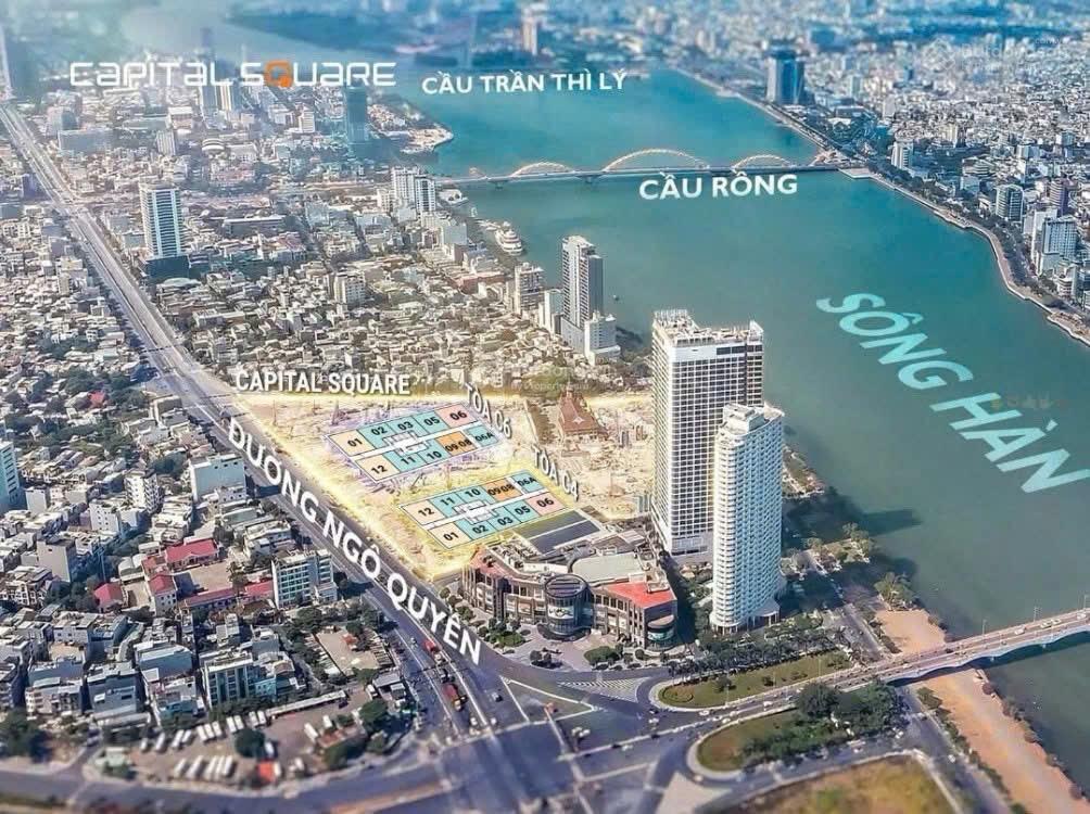 Tập đoàn brg mở bán tòa capital square view trực diện sông hàn ngay cạnh vincom đà nẵng