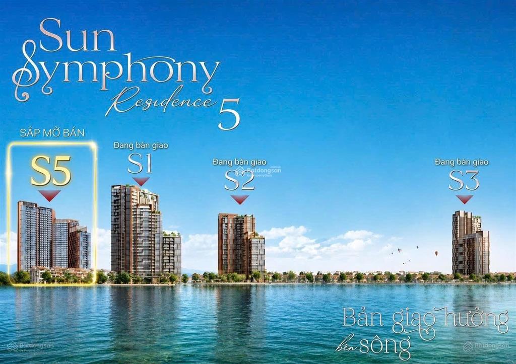 Sun group chính thức mở bán căn hộ symphony 5 ngay mặt sông hàn