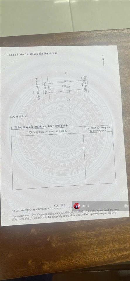 Bán đất mặt tiền đường bùi bỉnh uyên, hòa hải, ngũ hành sơn, đà nẵng, 100m2