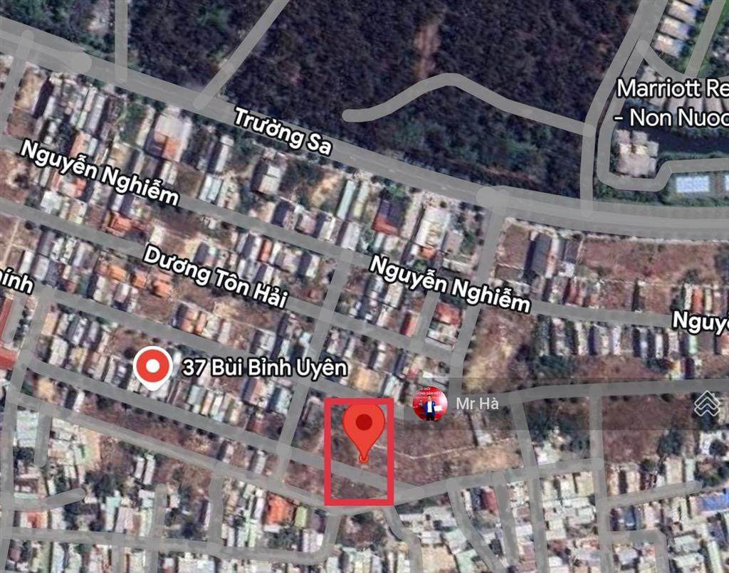 Bán đất mặt tiền đường bùi bỉnh uyên, hòa hải, ngũ hành sơn, đà nẵng, 100m2