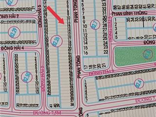 Bán đất biển tân trà đường phan tòng, cách trường sa chỉ 100, ngũ hành sơn, dt  115m2