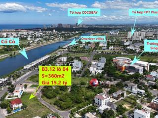 Bán lô biệt thự phú mỹ an, đường vùng trung 1, ngũ hành sơn, dt 362,3m2