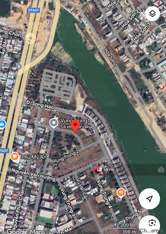 Bán lô biệt thự phú mỹ an, đường vùng trung 1, ngũ hành sơn, dt 362,3m2