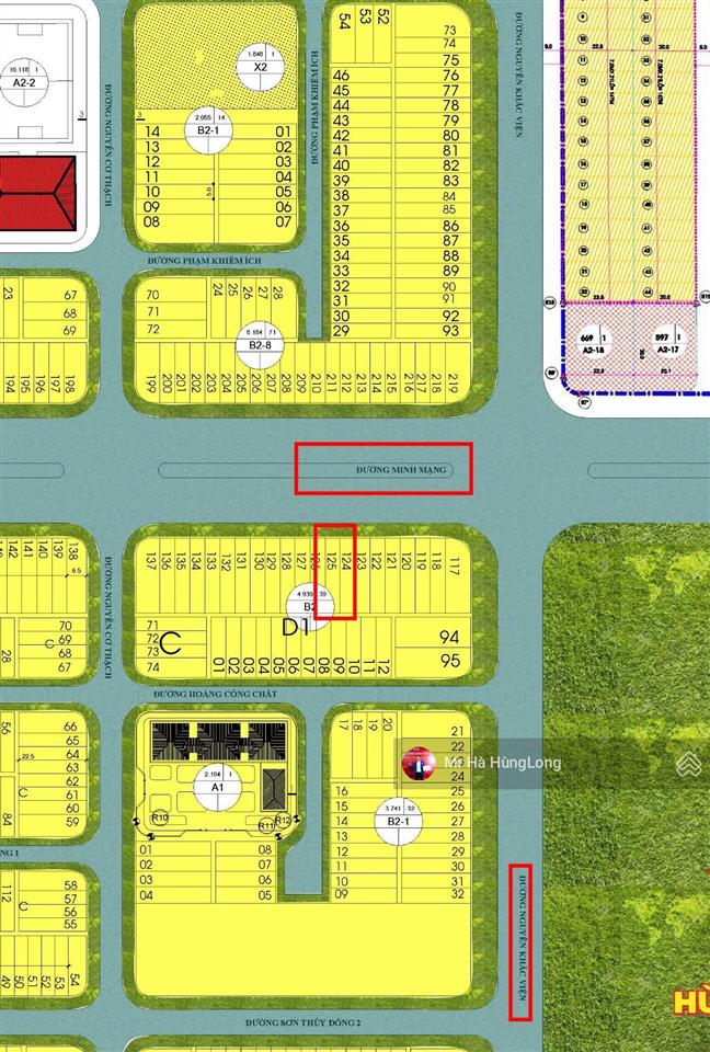 Bán 1 cặp đất vàng mặt tiền minh mạng, ngũ hành sơn, đà nẵng, 200m2