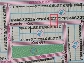 Bán đất biển tân trà đường phan đình thông, hòa hải, ngũ hành sơn, dt 140m2