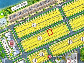 Cần bán lô đất đường vùng trung 18, khu đô thị phú mỹ an, đà nẵng