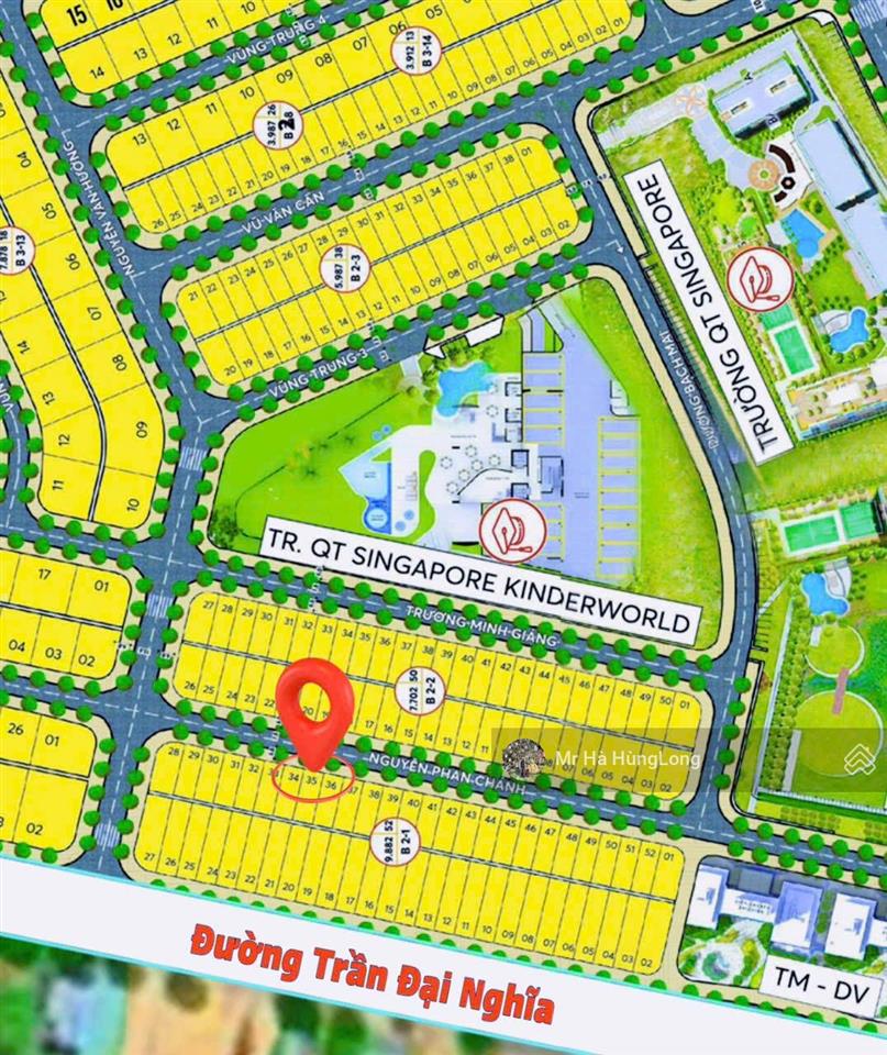 Bán nhanh lô đất trục đường nguyễn phan chánh đấu lưng trần đại nghĩa, 150m2