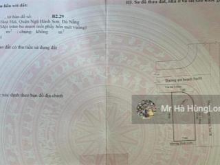 Bán lô góc đẹp đường thép mới & phạm thận duật, ngũ hành sơn, đà nẵng