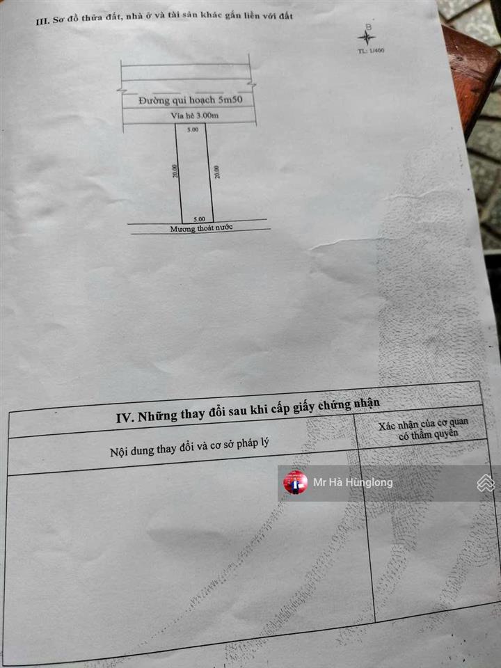 Bán lô đất mộc sơn 2 thuộc phường hoà hải  quận ngũ hành sơn  tp đà nẵng